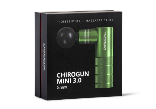 ChiroGun mini 3.0 Massage Gun Verpackung